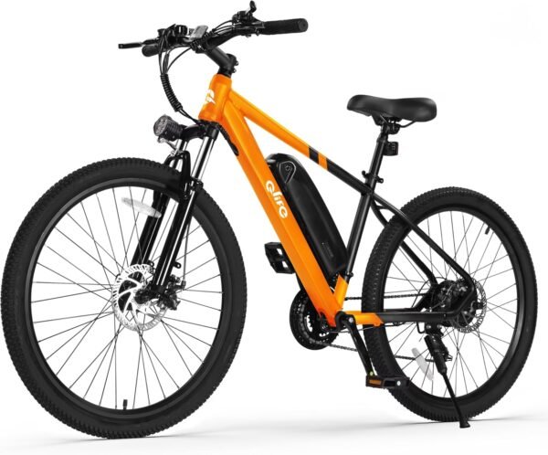 Racer Electric Bike for Adults - 21-Speed 22MPH Mountain Ebike with 750W Peak Brushless Motor, 375Wh Removable Battery, 26X2.1 Tire Step Over E-MTB, Up to 40 Miles, E Bikes – Image 4