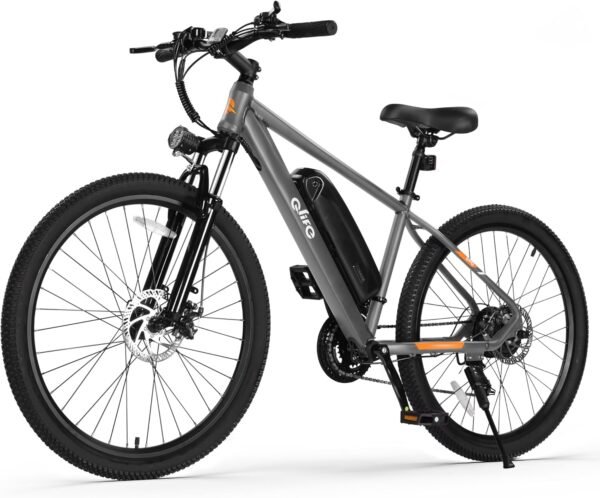 Racer Electric Bike for Adults - 21-Speed 22MPH Mountain Ebike with 750W Peak Brushless Motor, 375Wh Removable Battery, 26X2.1 Tire Step Over E-MTB, Up to 40 Miles, E Bikes – Image 2