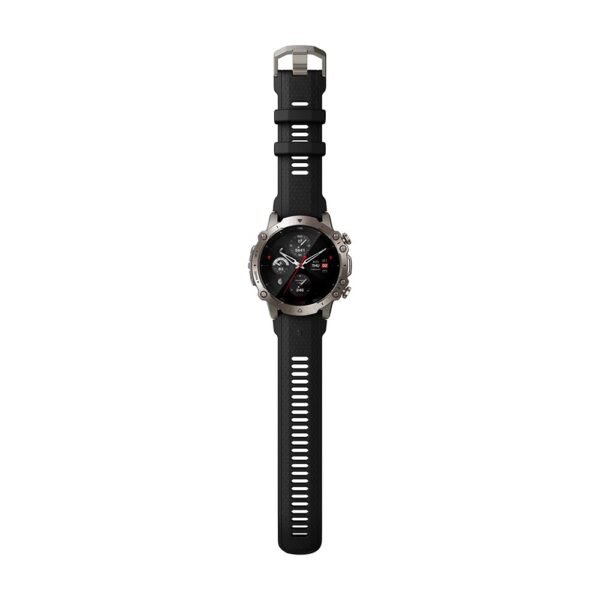 Montre connectée Amazfit Falcon Premium 49 mm, GPS bi-bande et positionnement par 6 satellites, coach fitness IA, corps en titane, autonomie de la batterie de 14 jours, résistance à l'eau de 200 m, plus de 150 modes sportifs, pour iPhone Android – Image 3