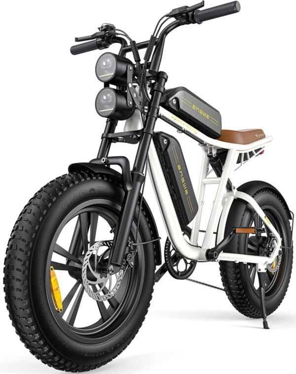 E2 Electric Bike for Adults, Full Suspension, 48V13Ah Removable Battery, Up to 28MPH & 46.6 Miles (PAS), 750W Ebike with All-Terrain 4.0" Fat Tires, Cruise Control, UL Certified, Moped E-Bike – Image 4