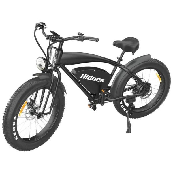 K20 Electric Bike for Adults, Up to 28MPH Speed & 60 Mile Range, 1000W Peak Ebike with All-Terrain 4.0" Fat Tires and 7 Speeds, UL Certified, Moped E-Bike