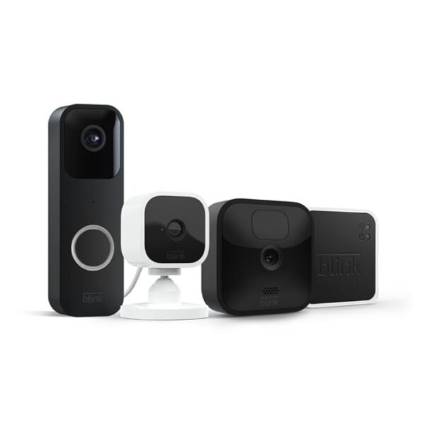 Blink Whole Home Bundle with Ring Camera – Complete Indoor & Outdoor Security System